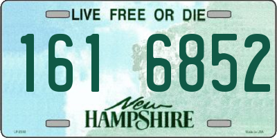 NH license plate 1616852