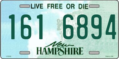 NH license plate 1616894