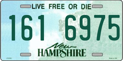 NH license plate 1616975