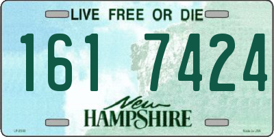 NH license plate 1617424