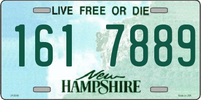 NH license plate 1617889