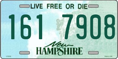 NH license plate 1617908