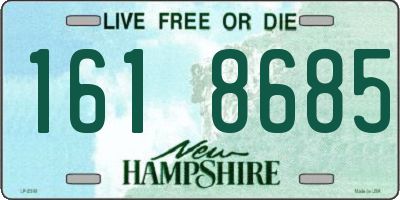 NH license plate 1618685