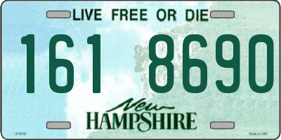 NH license plate 1618690