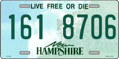 NH license plate 1618706