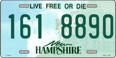 NH license plate 1618890