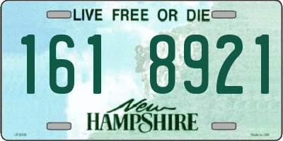 NH license plate 1618921