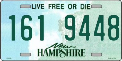 NH license plate 1619448