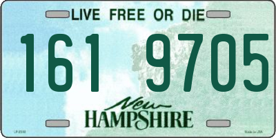 NH license plate 1619705