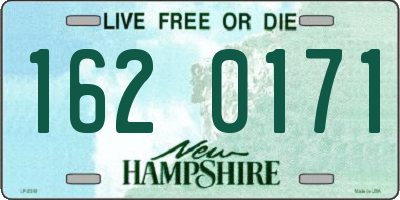 NH license plate 1620171