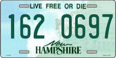 NH license plate 1620697