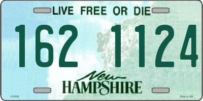 NH license plate 1621124