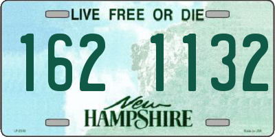 NH license plate 1621132