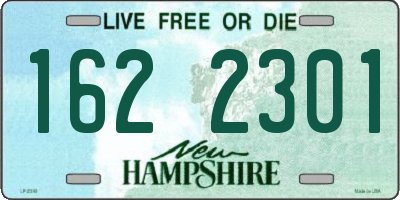 NH license plate 1622301