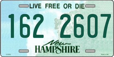 NH license plate 1622607