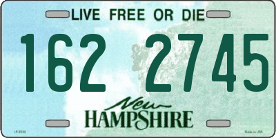 NH license plate 1622745