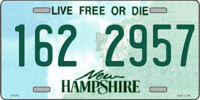 NH license plate 1622957
