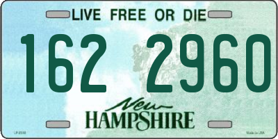 NH license plate 1622960