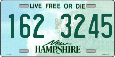 NH license plate 1623245