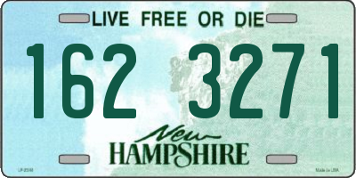 NH license plate 1623271