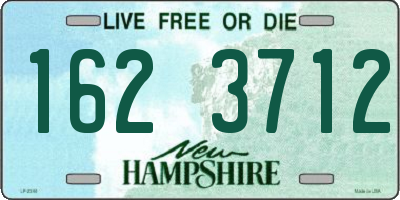 NH license plate 1623712