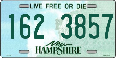 NH license plate 1623857