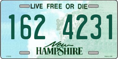 NH license plate 1624231