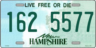 NH license plate 1625577
