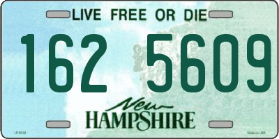 NH license plate 1625609