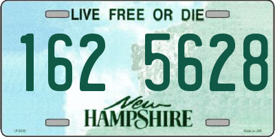 NH license plate 1625628