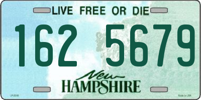 NH license plate 1625679