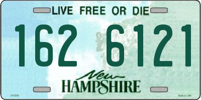 NH license plate 1626121