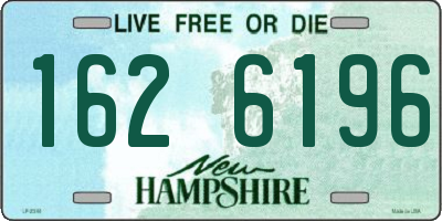 NH license plate 1626196