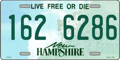 NH license plate 1626286