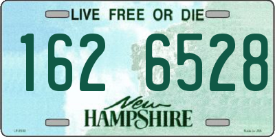 NH license plate 1626528