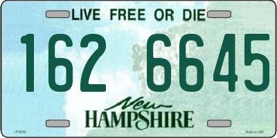 NH license plate 1626645