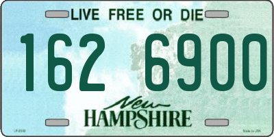 NH license plate 1626900