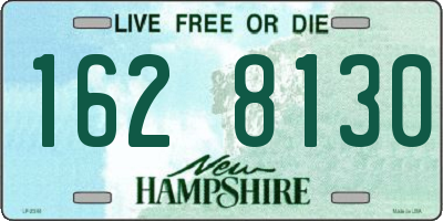 NH license plate 1628130