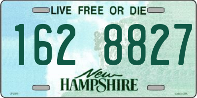 NH license plate 1628827