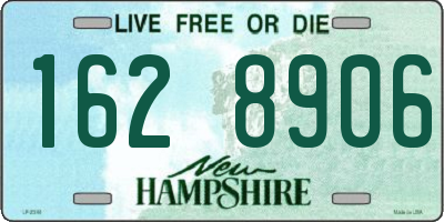 NH license plate 1628906