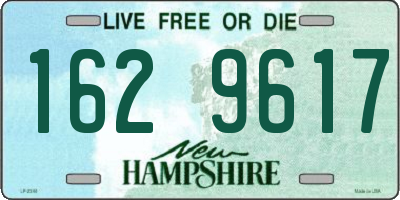 NH license plate 1629617