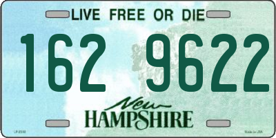NH license plate 1629622