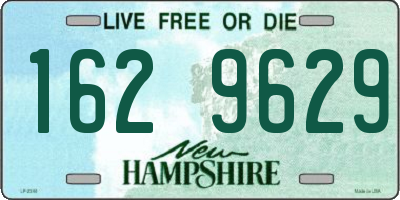 NH license plate 1629629