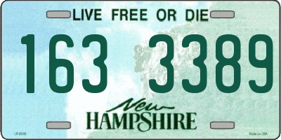 NH license plate 1633389