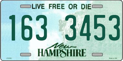 NH license plate 1633453