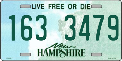 NH license plate 1633479