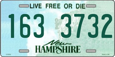 NH license plate 1633732
