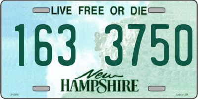NH license plate 1633750