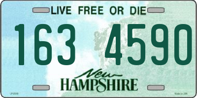 NH license plate 1634590