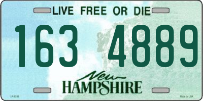 NH license plate 1634889